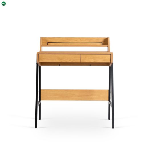 PERI íróasztal 77 cm tölgy/fekete