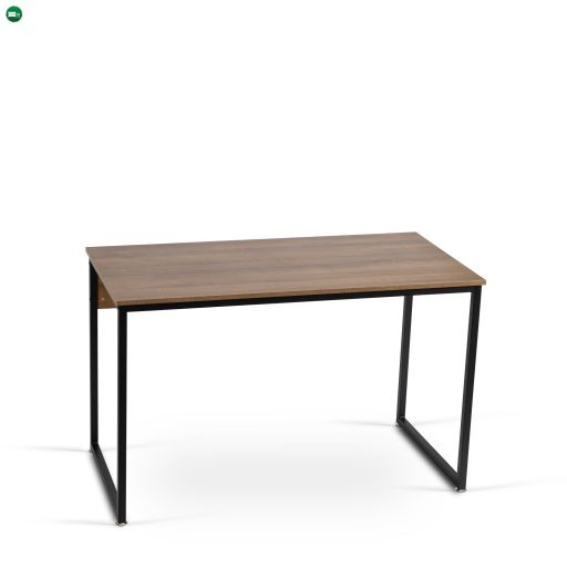 ROSS Íróasztal 120 cm rusztikus tölgy/fekete