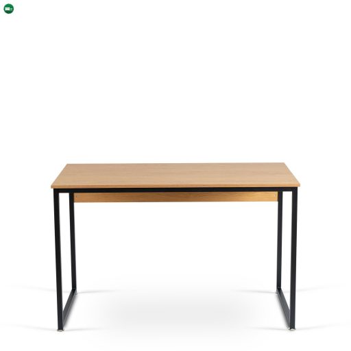 ROSS íróasztal 120 cm aranytölgy/fekete