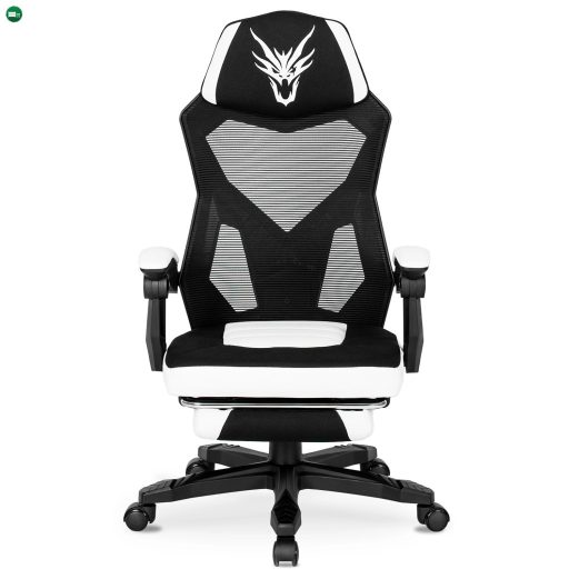 Bing. Gamer Forgószék fekete-fehér színben