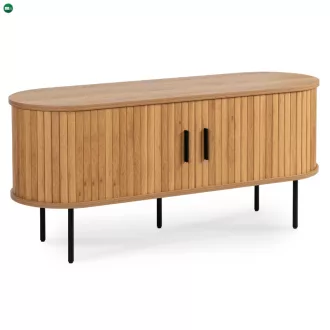 TV szekrény 120 cm tölgy színben – TRISH