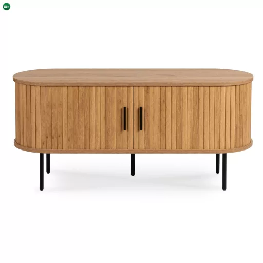 TV szekrény 120 cm tölgy színben – TRISH