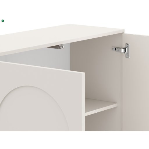Elegáns 4 ajtós komód kasmír színben. Arco
