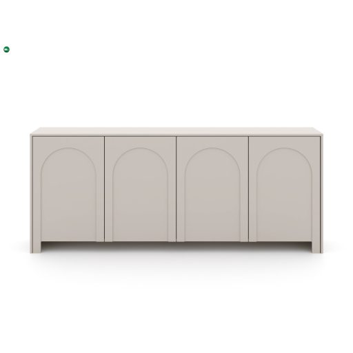 Elegáns 4 ajtós komód kasmír színben. Arco