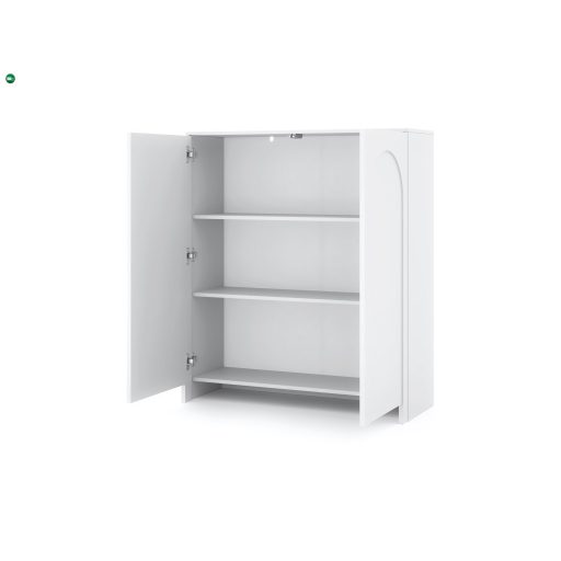 ARCO Magaskomód Matt Fehér Színben.
