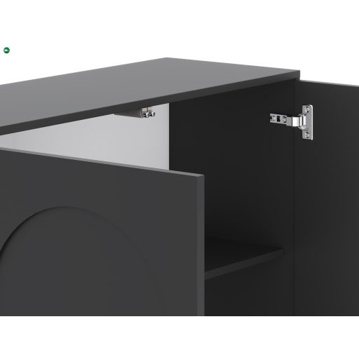 ARCO 3D TV Állvány Fekete Színben. Szélesség: 150 cm.