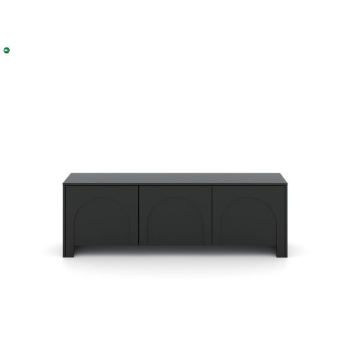 ARCO 3D TV Állvány Fekete Színben. Szélesség: 150 cm.