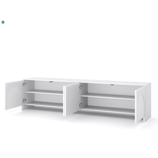 TV Állvány Matt Fehér Színben.  ARCO