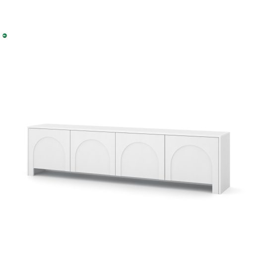 TV Állvány Matt Fehér Színben.  ARCO