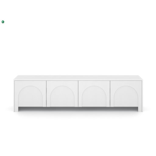 TV Állvány Matt Fehér Színben.  ARCO