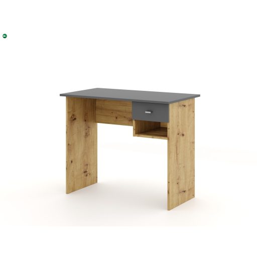 COLIN Íróasztal Artisan Tölgy/Antracit Színben