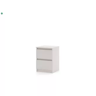 SIMPLE éjjeliszekrény 40 cm 2 fiók kasmír