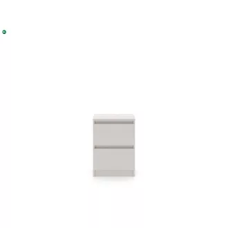 SIMPLE éjjeliszekrény 40 cm 2 fiók kasmír