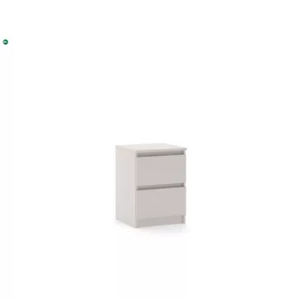SIMPLE éjjeliszekrény 40 cm 2 fiók kasmír