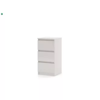 SIMPLE éjjeliszekrény 40 cm 3 fiók kasmír