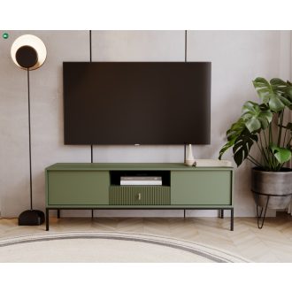 TV Állvány Matt Zöld Színben. MAGGIORE MA01 2D1S
