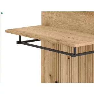   Előszoba bútor szett Evoke tölgy / tablila / grafit színkombinációban – NORDIC D