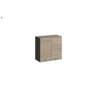   Konyhai Felsőszekrény Világos/Sötét Sonoma Színben. LIVIA LV-04/G 60