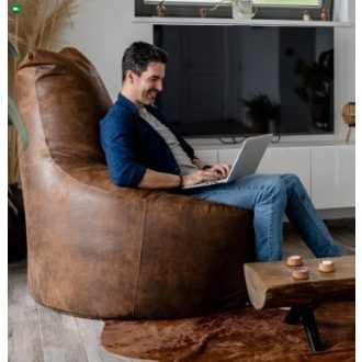   ZigZag club large (óriás babzsák fotel)  (PUMA  puha tapintású bútorszövet)