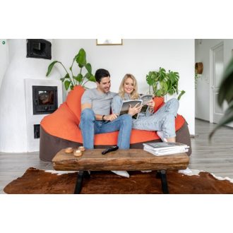   ZigZag family (családi babzsák kanapé 3 személyes) (PUMA  puha tapintású bútorszövet)