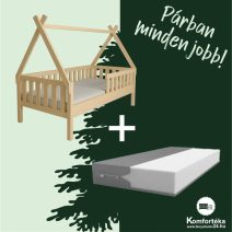 Gyerekágyak ajándék matraccal