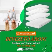 Új matracaink